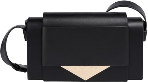 Replay Damen Umhängetasche mit Klappe, Sun Black 0099 (Schwarz), Einheitsgröße