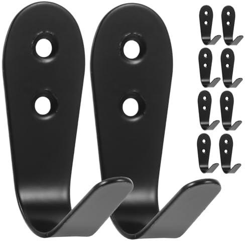 ELAYARD 12stücke Dekorative Haken Wand Aufbewahrung Haken Edelstahl Wandmontage Zum Aufhängen Wand Für Mäntel Handtücher