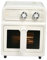 perfk Forno friggitore ad 6l retrò compatta meno olio antiaereo veloce pasti facili da tostato forno per arrosti fritte verdure da torta di carne