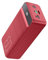 PDBEST Batterie Externe 60000mAh Charge Rapide, PowerBank 22,5W, avec Écran LED Chargeur Portable 4 Sorties et 3 Entrées iPhone, Android, Tablettes, etc Rouge