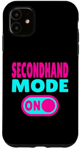Secondhand Mode ON - Nachhaltiger Stil Hülle für iPhone 11