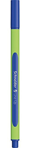 Schneider Set 5 Filzstifte Fineliner Line-Up 04 Lapis blau