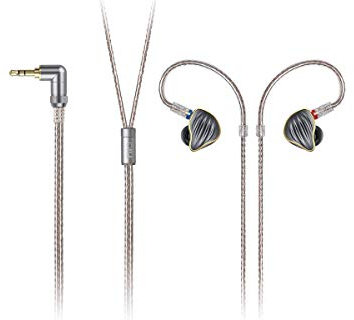 FiiO FH5 auricular Intraaural Dentro de oído Titanio - Auriculares (Intraaural, Dentro de oído, Alámbrico, 15 - 40000 Hz, 1,2 m, Titanio)