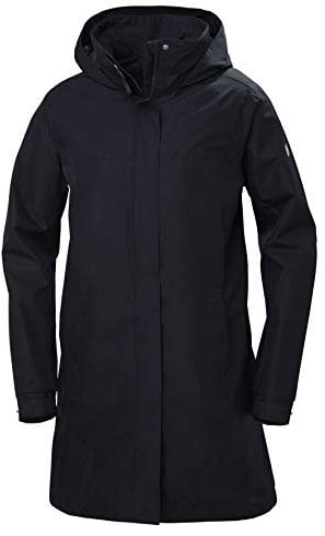 Helly Hansen W Aden Long, Cappotto Donna Donna, XL, Blu (Navy)