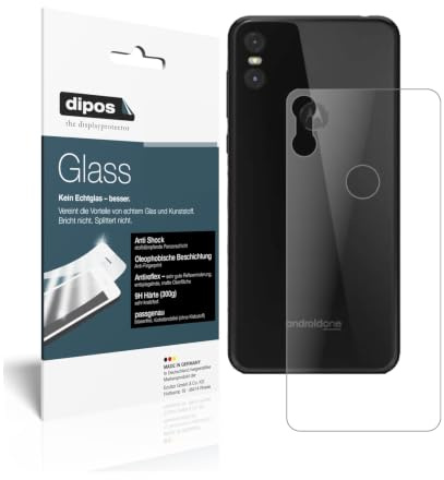 dipos 2x Displayschutzfolie 9H matt für Motorola One Rückseite | Antireflex, entspiegelnd, bricht und splittert nicht, kein Echtglas, Anti-Shock, kratzfest, blasenfrei, selbstklebend