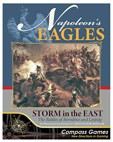 Compass Games: Wargame CPS: Napoleon's Eagles - Storm in The East - Kartenspiel - 2 Spieler - Ab 14 Jahren - Deutsch