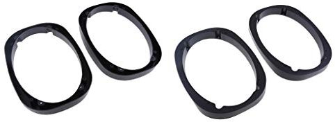 P Prettyia 4 Pieces Universal Car Stereo 6x 9 Plastic Speakers for Mounting Spacer Rings