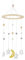 Bieco Baby Mobile Ø ca. 15 cm | Edition Kosmos aus Holz | Mobile Baby Mädchen/Mobile Baby Junge | Babybett Spielzeug | Mobile Baby Holz | Geeignet Als Mobile Wickeltisch, Kinderbett, Wiege