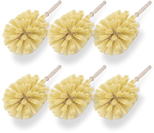 WALDKRAFT Klobürste Blackforest | WC-Bürste aus Buchenholz und Naturfasern | Kokos- oder Fibreborsten | Toilettenbürste zertifizierter Holzgriff (6, Klobürste Fibre)