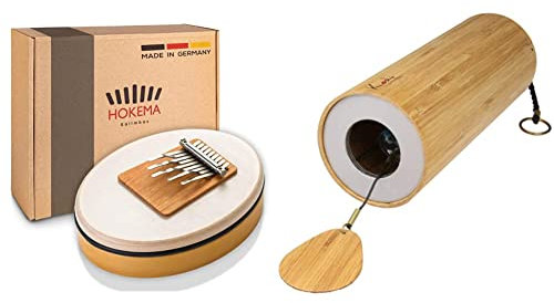 Hokema Kalimbas 05 Sansula Basic & Koshi Klangspiel Terra (do mi fa sol) beige