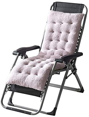 Interno All'aperto Salotto Cuscino della Sedia,Felpa Lana Sedia da Giardino Cuscino Lounge con Cravatte,Monocolore Addensare Lungo Cuscini per Sedia-Viola 160x50x12cm(63x20x5inch)