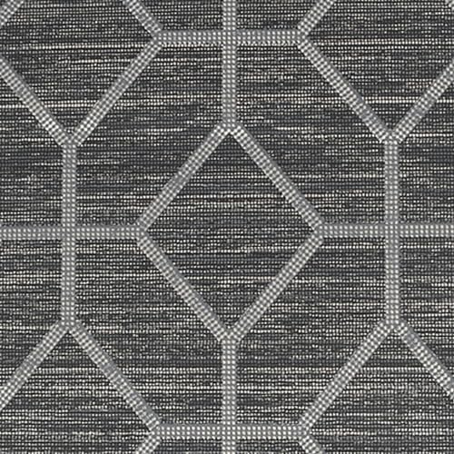 Boutique Asscher Onxy Geometric Wallpaper