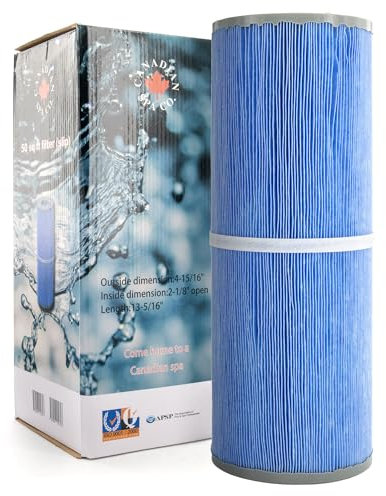 CANADIAN SPA CO. Whirl Pool Filter offen, 336 x 127 x 55 mm, antimikrobieller Schutz, Silberionen-Technologie, Hot Tub Zubehör