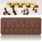 Betued Silikon Schokoladenform, Brechbare Pralinenform Schachfigur Bonbonform für DIY Süßigkeiten Kuchendekoration, Hitzebeständig, Antihaft, Umweltfreundlich, Brown