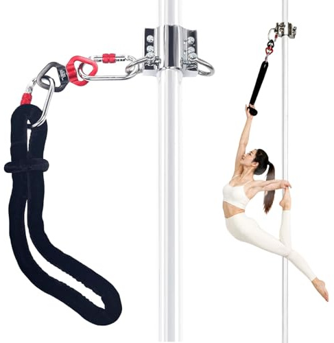 PRIOR FITNESS Aerial Pole Strap Set Pole Grip Dancing Accessory Silks Silkii Professional Grade Accessory Set for Aerial Yoga and Fitness Training