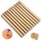 KEESIN Sealing Wax Sticks,20 PCS Gun Sealing Wax Sticks for Glue Gun 135x11mm Gun Sealing Wax for Wedding Invitations, Cards, Envelopes (Bronze Gold, 135x11mm)
