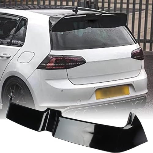 Auto Heckspoiler für VW Golf 7 MK7 MK7.5 GTI,Hinten Spoiler Spoilerlippe Performance Tuning Lippe Wing Spoiler Styling Modification Zubehör