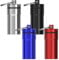 Adorila 4 Pack Ear Plug Carrying Case, Portable Ear Plug Holder with Keychain, Waterproof Metal Ear Bud Carrying Case