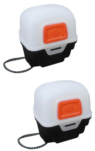 Artibetter 2Er-Box Scheinwerferkasten Aufbewahrungsbox für Scheinwerfer wiederverwendbarer Scheinwerferbehälter gehäuse Stirnlampe kleiner Koffer für Camping Campingwerkzeug Plastik