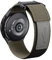 Cinturino per Samsung Galaxy Watch 7/6/5/4/FE 40mm 44mm/5 Pro 45mm/4 Classic 42mm 46mm/6 Classic 43mm 47mm, 20mm Cinturino per Garmin Vivoactive 3/5, Venu 2 plus, Forerunner 245 Nylon(Grigio/Marrone)
