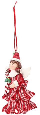 Cabilock 2st Christbaumschmuck Weihnachtsornamente Aus Ton Weihnachtsanhängerverzierungen Weihnachtsengel Dekoration Weihnachtsbaum-hängeornament Weihnachtsbaum Hängen Weichen Lehm