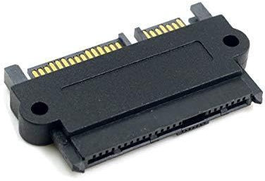 Multibao SAS To SATA Angle Adapter Converter Straight Head For Motherboard SAS Hard Drive