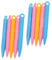 Generic 10 Pcs Drawing Board Pen Tablet Kit Beads Board Pencil Ink Electronic Writing Board Board Whiteboard Doodle Board with Pen LCD Plastic