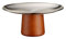 Decorazione Piatto for frutta in acciaio inox, vassoio for torta, base in legno, teglia for torta, piatto for esposizione di frutta resistente, piatto da dessert, tavolo da pranzo, decorazione for la