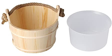 Cube Sauna 6l, Grande Salle de Bain en Bois Pratique pour la Piscine de Sauna, Douche
