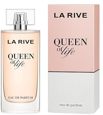 LA RIVE Queen of Life Eau de Parfum 75ml Damen Parfum | Blumig Süßer Duft für Frauen | Langanhaltender Frühlingsduft & Sommerduft | Elegantes Parfüm für Alltag, Büro & besondere Anlässe