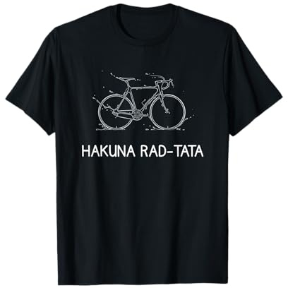 Spruch Hakuna Rad-tata Lustiges Fahrrad Design T-Shirt