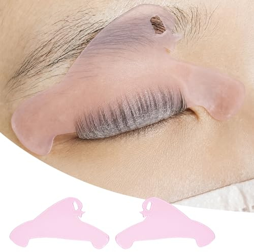 Libeauty Lash Lift Shields – Pad Rehaussement de Cils Auto-adhésif en Silicone Réutilisable – Pads Rehaussement de Cils pour Assouplir les Cils – Super Collants – Utilisation Maison et Salon