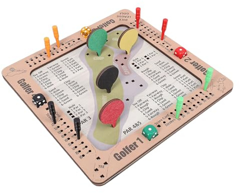 Holztisch-Würfel-Sportspiel, Strategisch für Familienspaß für 1–4 Spieler, Lindenholz-Brettspiel für Zusammenkünfte
