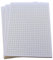 Druckerei Scharlau 8x Notiz-Block kariert 5mm Kästchen - Notizen - 50 Blatt, DIN A6 Qualitäts-Offset-Papier 80g/m² - Dunkelgrün (22393)