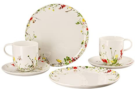 Rosenthal Brillance Fleurs Sauvages Set 6-teilig Becher Coup