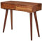 FineBuy Konsolentisch FB51402 90 x 76 x 36 cm Sheesham Massivholz mit Schubladen, Design Holz Anrichte Konsole massiv, Kleiner Landhaus Schreibtisch Flurtisch, Schminktisch Ablagetisch Natur