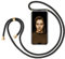 ZhinkArts Collier pour Huawei P20 Pro - Étui de Téléphone avec Cordon - Coque pour Smartphone, Ètuis à Bandoulière - Noir/Or