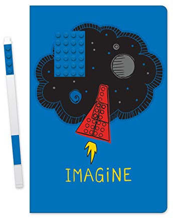 iQ LEGO Toy Stationery - Imagine Notebook with Pen