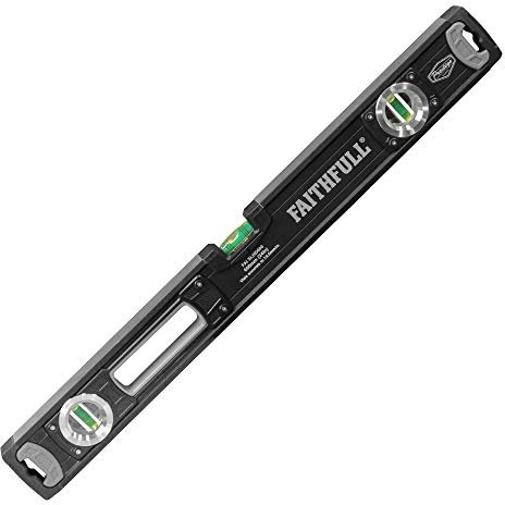 Faithfull FAISLHD600 Prestige Professional Aluminium Spirit Level 600mm (2ft)