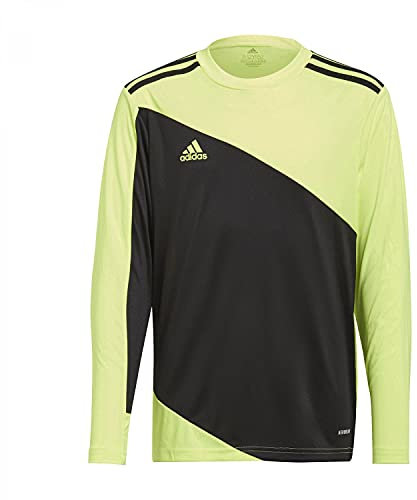 adidas Jungen Squadra 21 Goalkeeper Jersey, Team Solar Yellow/Black, 15-16 Years