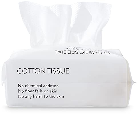 Disposable Face Towel Facial Tissue Soft Cotton Facial Cleansing Cloths Towelettes Dry for Cleaning Office Travel Makeup Remove
