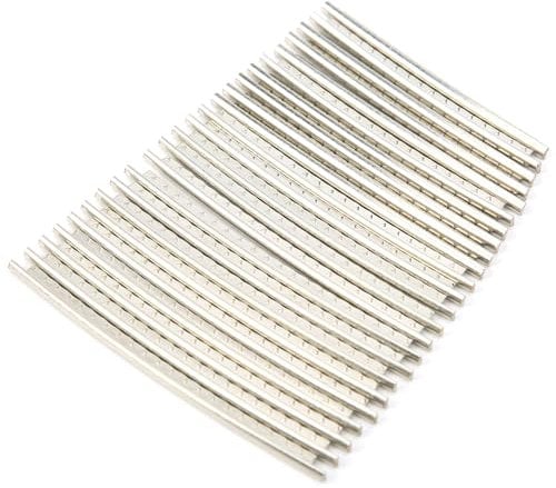 24Pcs Guitar Fret Wire Set cupronickel 2.7mm Fret Wire Guitar Frets Wire Set for Fender/Gibson Replacement Accessories, Playing Accessories,General guitar accessories