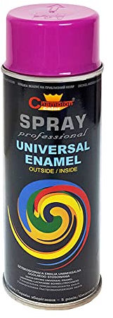 Spray Paint, Universal, Multi-Purpose, Fast Dry for DIY, Hobby, Crafts, Art, Wood, Metal, Ceramics - Signal Violet (RAL 4008)