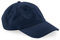 Beechfield Organic Cotton 6 Panel Dad Cap - Männer - Unisex-Erwachsene - Navy - Baseball Cap