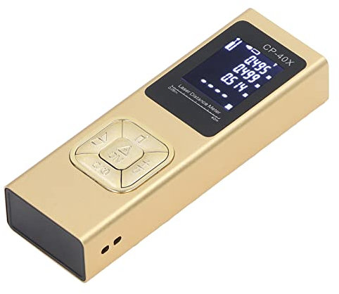 Laser Distance Meter Digital High Accuracy Handheld Portable Measure Measurement Tool Range Finder IP54 (40meter)