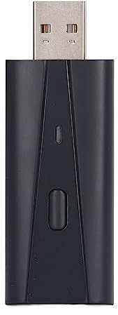 Alomejor Kabelloser Adapter ABS, Weitgehend Kompatibler Tastatur-Maus-Konverter USB für - und PS5-Spiele, Plug-and-Play (VX-Adapter)