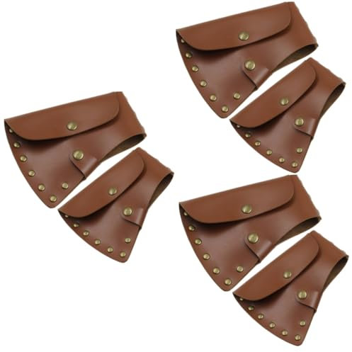 ABOOFAN 6stücke Outdoor Schutzcover Tragbare Schutzhülle Für Feuerwehr Und Holzfälleräxte Schutz Dekoration