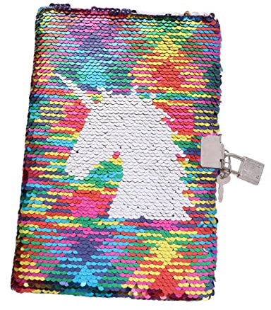 MAGICLULU Notizbuch Von Reversible Notebook Mit Schloss Für Erwachsene Und Kinder