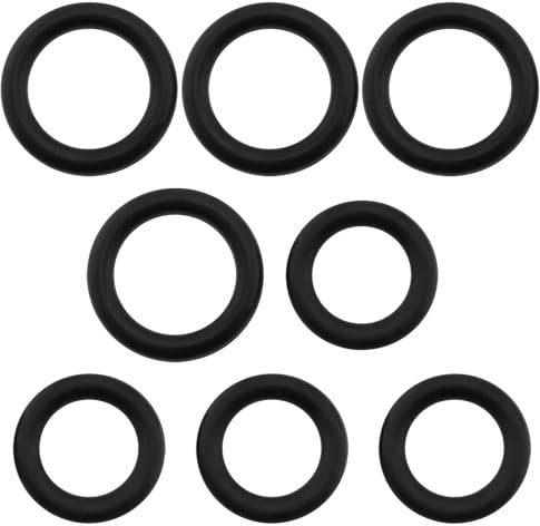 LT Easiyl 8 juntas tóricas de repuesto de goma rápida de alta presión para máquina de limpieza de alta presión, compatible con lavadora a presión eléctrica Sun Joe SPX3000 SPX3001 SPX3500