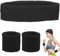 Cerioll Armbänder Für Handgelenk Und Sport, Stirnband Sport, Schwarz, Unisex, One Size, Erwachsene, Sportbegeisterte, Fitnessstudio, Basketball, Tennis, Laufen, Yoga, Badminton